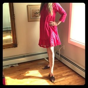 Cute magenta summer dress